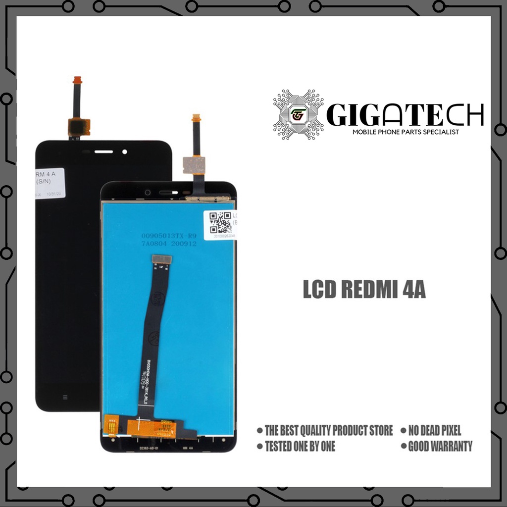 LCD Xiaomi Redmi 4A Original 100% Fullset Touchscreen Garansi 1 Bulan Gratis Double Wall Box dan Bub