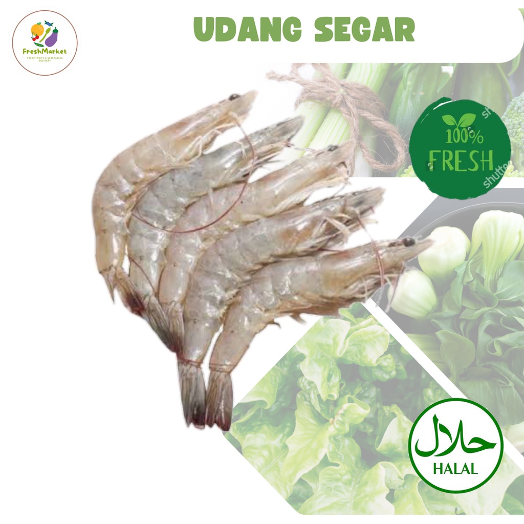 

Udang Segar 1 Kg Freshmarketlampung