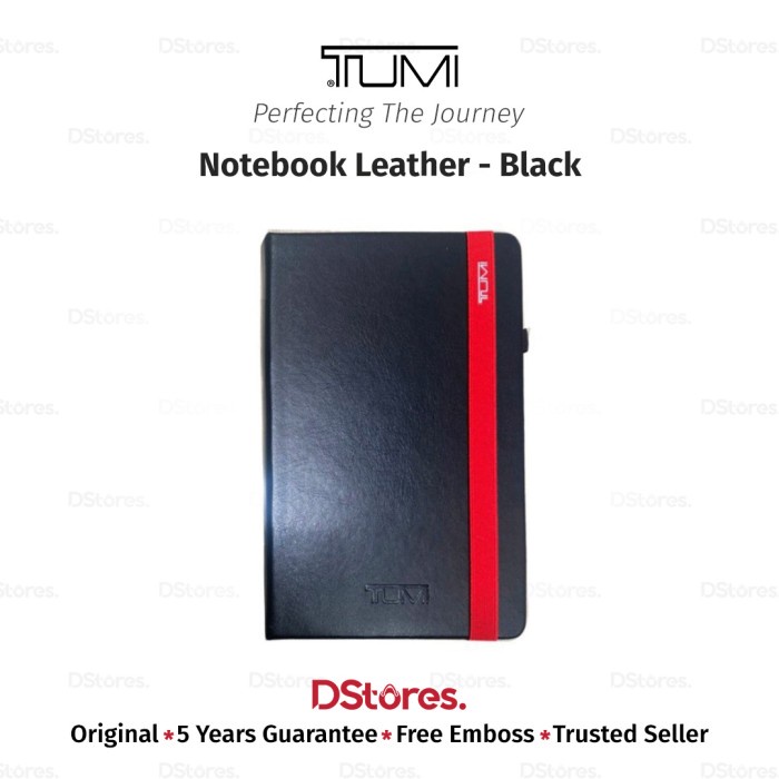 

✨BISA COD✨ -TUM I Notebook Leather - Black