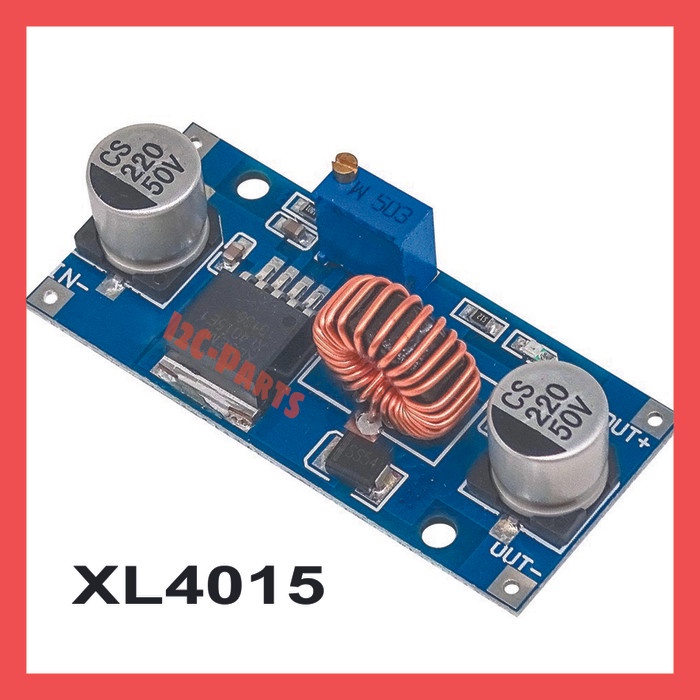 XL4015 DC-DC Step Down 5A Buck Converter Module Voltage + Heatsink