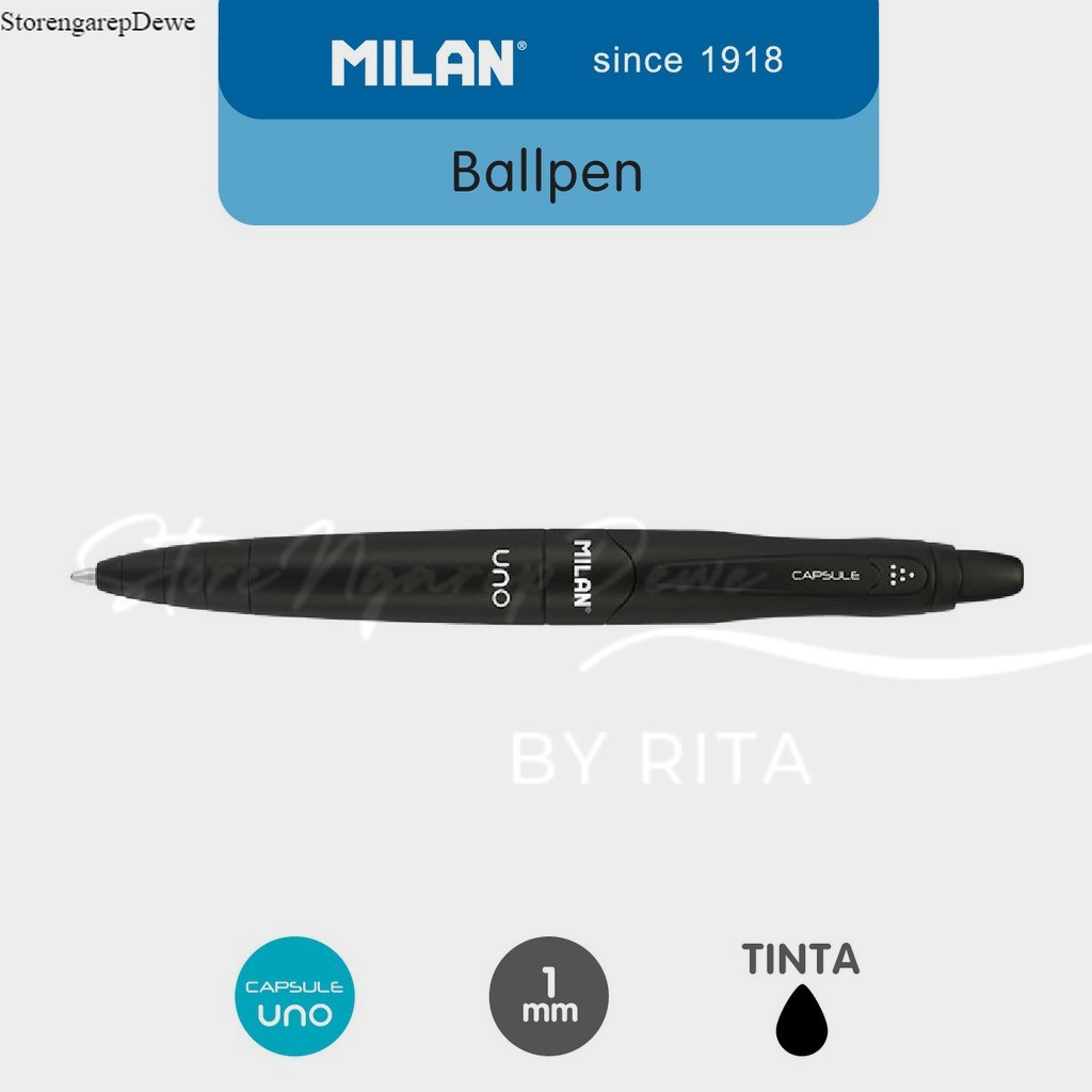 

Milan Capsule Uno Ballpen (1 Pcs) #17656792 real produk bantex asli seperti gambar