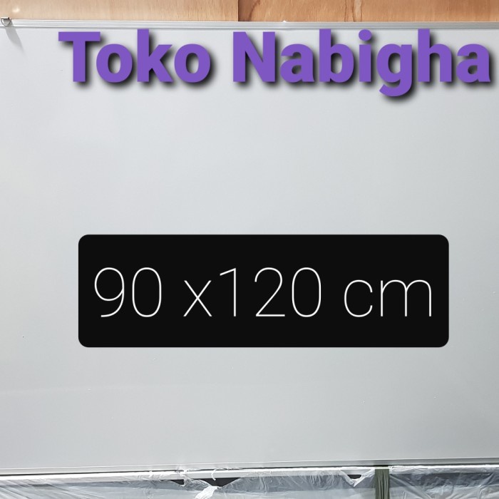 

JUALLL !!! Papan Tulis 90x120 Whiteboard & Blackboard 2 sisi PROMO MURAH
