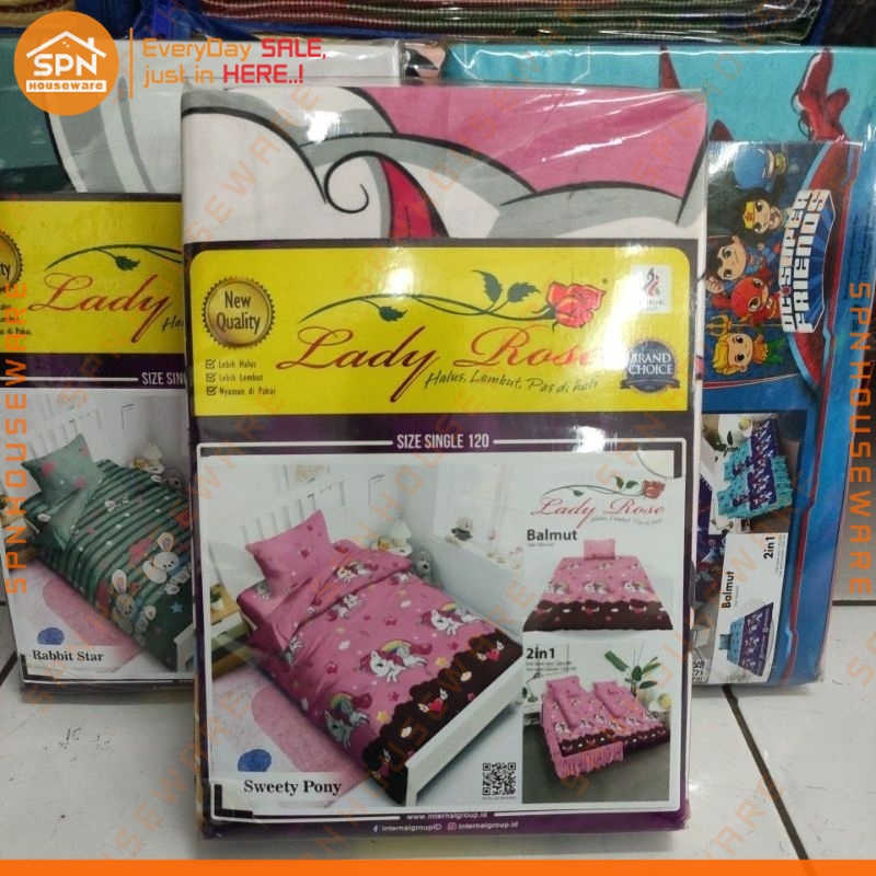 Sprei 120X200 LADY ROSE
