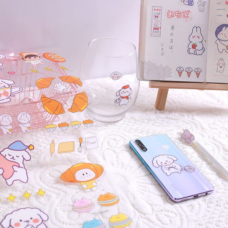 

Stiker dekorasi transparant jumbo - planner journal - stickers korea lucu kreatif [thehanscorner] 3