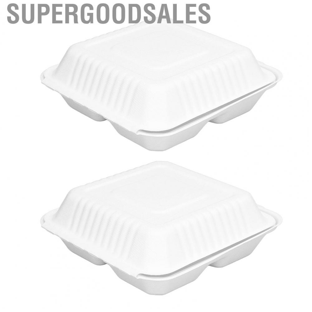 Supergoodsales Takeaway Packing Box Disposable Packaging Large  for Home or Restaurant