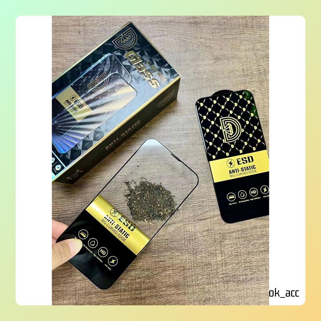 Tempered Glass Full Anti Static FA for Vivo Y01 Y02 Y03 Y04 Y1s Y11 Y12 Y12S Y15 Y15S Y16 Y17 Y17s Y