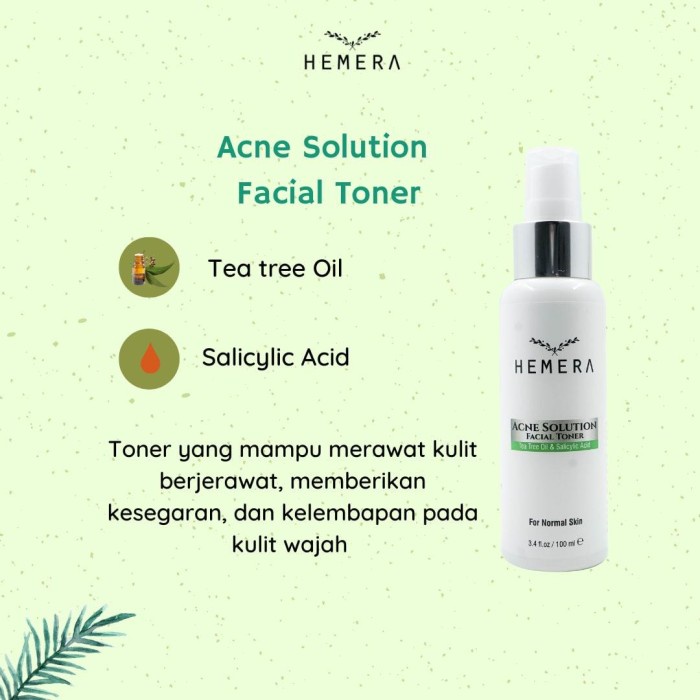 Hemera Skincare - Hemera Acne Solution Facial Toner 100 ml