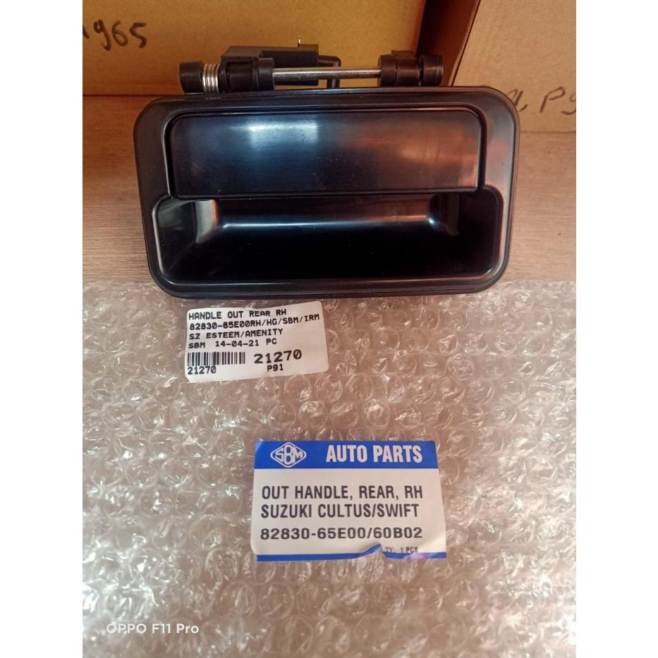 SPAREPART OTOMOTIF- Handle Pintu Luar Belakang Kanan Suzuki Esteem/ Amenity SBM Taiwan -KOMPONEN AKS