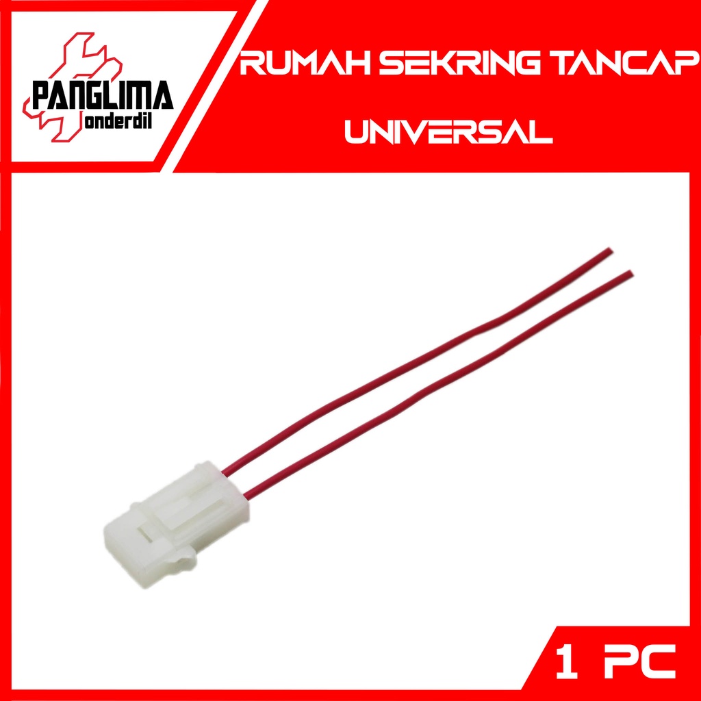 Rumah Sekring Tancap Kecil-Mini Universal Semua Jenis Motor Honda Beat & Vario & Scoopy & Mio & Soul