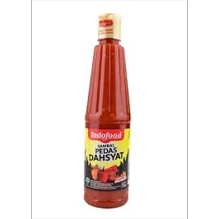 

Indofood Sambal Pedas Dahsyat 275 Ml