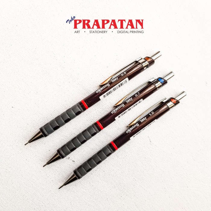 

Pensil Mekanik Rotring Tikky 0,35 / 0,5 / 1,0 - 0.7