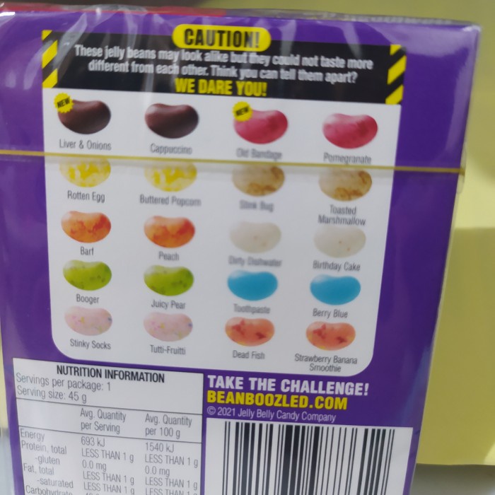 

✨Ready Stok✨ - Bean boozled Refill Edisi 4th permen rasa aneh termurah
