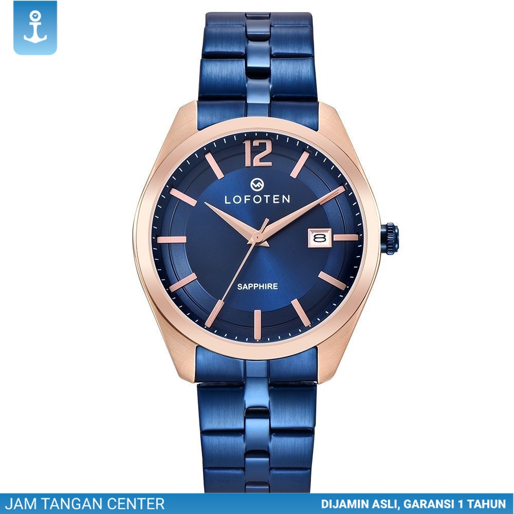 LOFOTEN Jam Tangan Couple F-8106M&L Stainless Steel