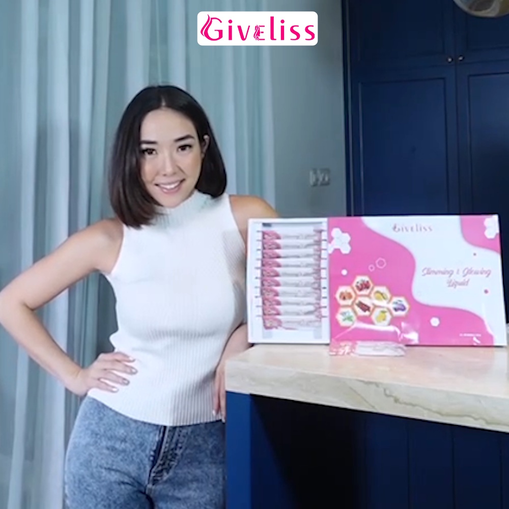 Giveliss Slimming & Glowing Liquid Slimming Drink Pelangsing Tanpa Seduh