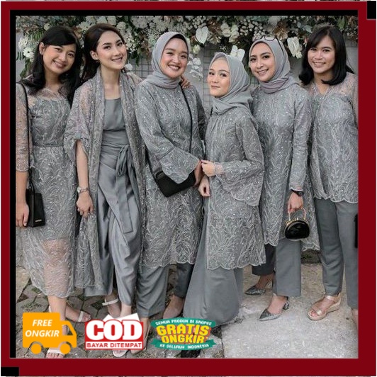 Ootd Tunik Style Trendy Keren Kekinian /Jasa Jahit Dress Tunik Modern Costum Lamaran Pernikahan Bridesmaids