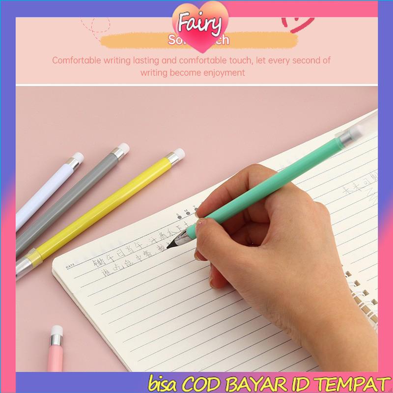 

Pensil Penggunaan Tak Terbatas Pensil Warna Macaron Tahan Lama Portabel F