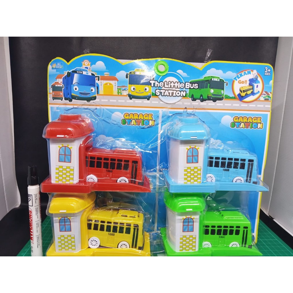 GARAGE STATION TAYO// THE LITTLE BUS STATION// GARASI TAYO