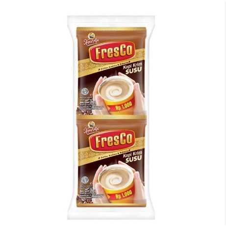 

Kopi Fresco Krim Susu - 1 dus isi 10 renceng