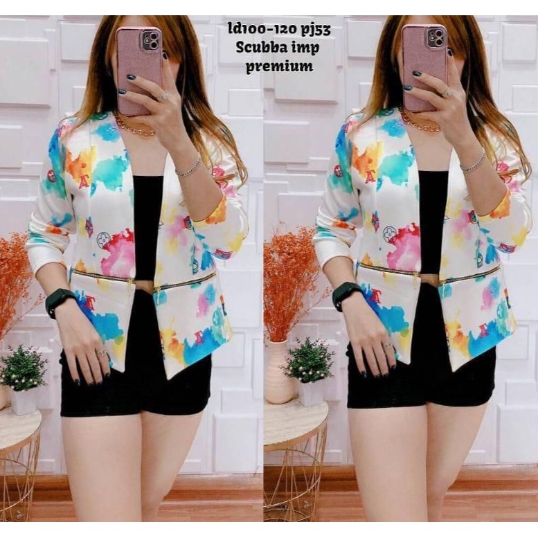 BLAZER WANITA / BLAZER BKK/BLAZER RAINBOW IMPORT BANGKOK TERMURAH / BLAZER KANTOR