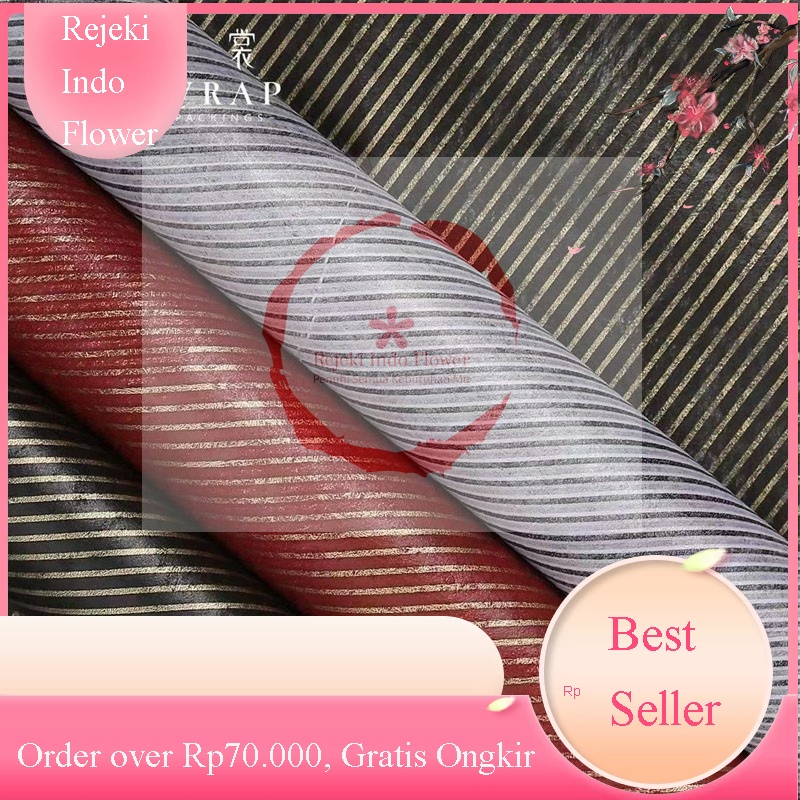 

KERTAS BUNGA MHGRS (1 PACK = 20 PCS) FLOWER PAPER MURAH PEMBUNGKUS BUNGA WATERPROOF
