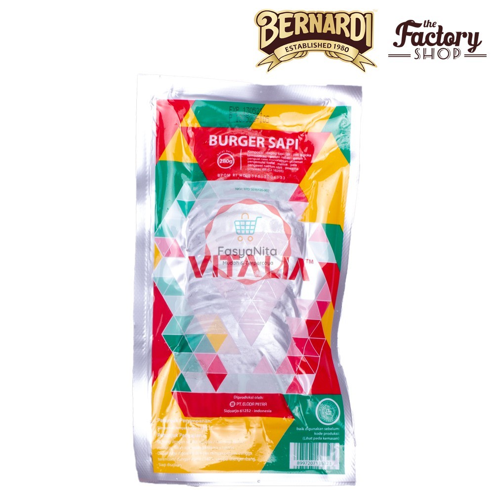 

Vitalia Burger Sapi 280g