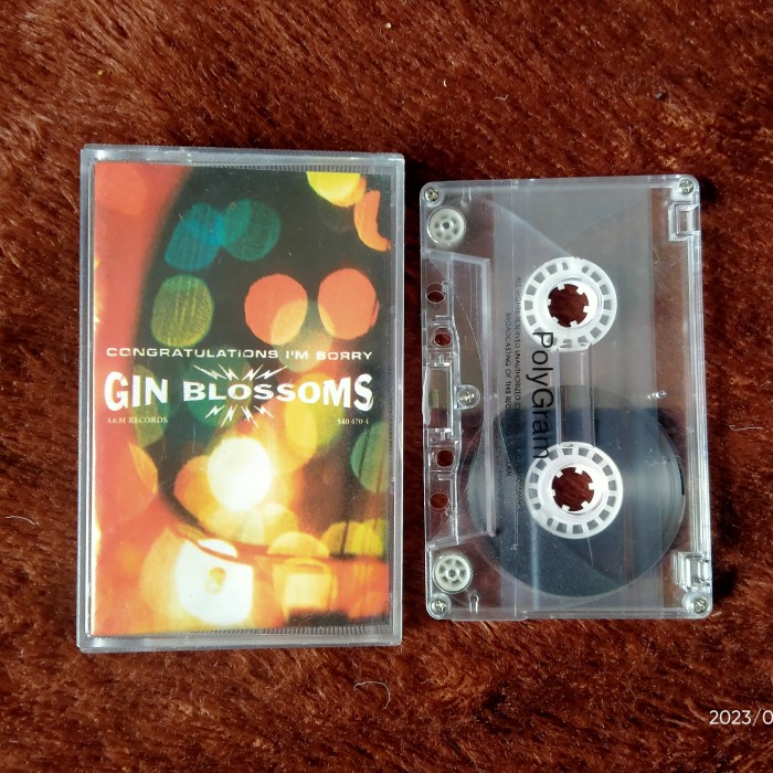 KASET GIN BLOSSOMS CONGRATULATION IM SORY