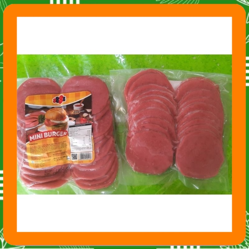 

mini burger 8888 280 gr. isi 20 pcs Best Seller