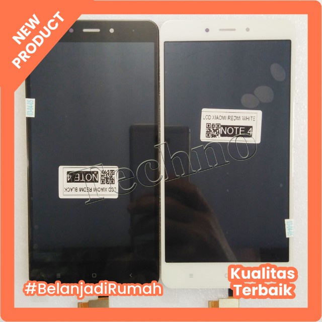 LCD XIAOMI REDMI NOTE 4 MEDIATEK FULL TOUCHSCREEN