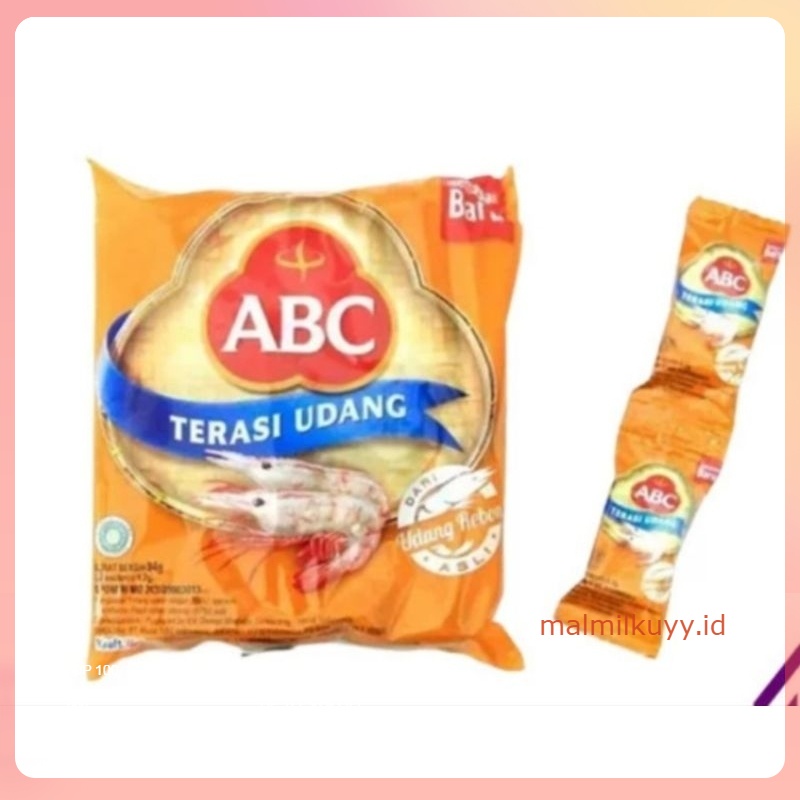 

Terasi Udang ABC 1 pack isi 20 pcs