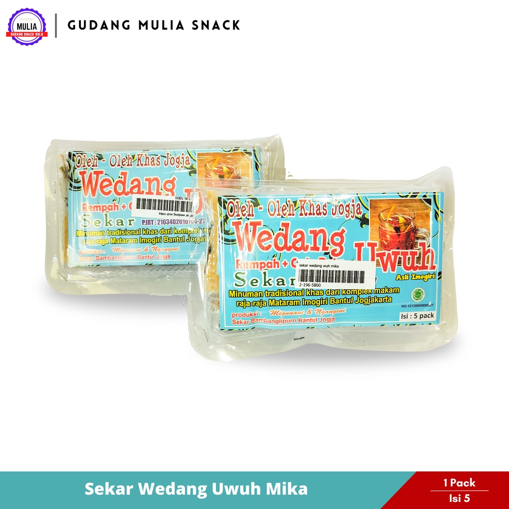 

Wedang Uwuh Sekar Kemasan Mika | Minuman Tradisional Instant Sehat