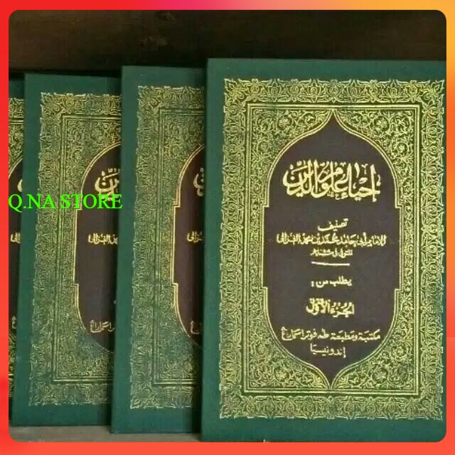 IHYA ULUMUDDIN KOSONGAN CETAKAN TOHA PUTRA 4 JILID