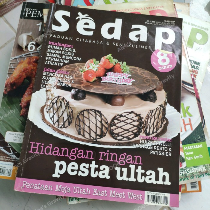 Majalah Sedap Edisi Cake Grup 1