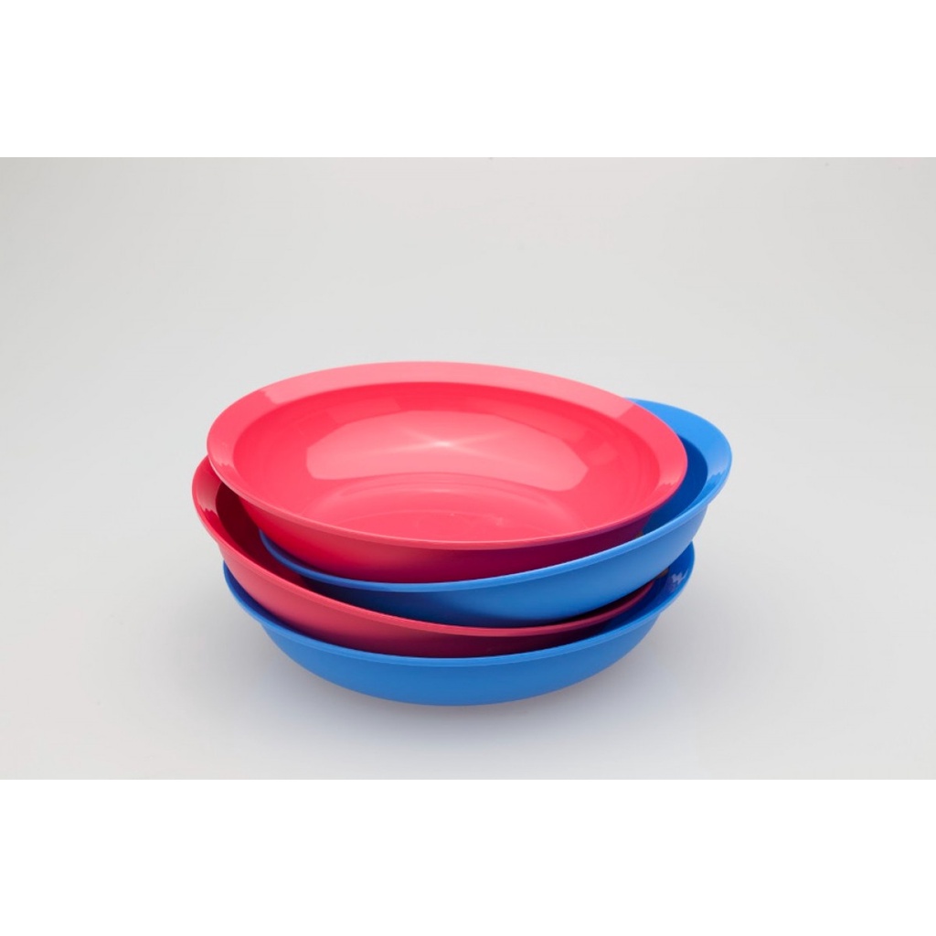 Crescendo Plate Ohana set 4Pcs piring cekung mangkok