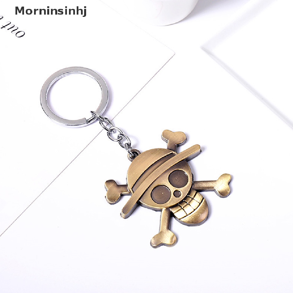 Mornin Aksesoris Gantungan Kunci Anime Luffy Topi Zoro Pesona Tas Mobil Gantungan Kunci Liontin Dompet Mobil Handbag Keychain Holder Jewelry Keyring id