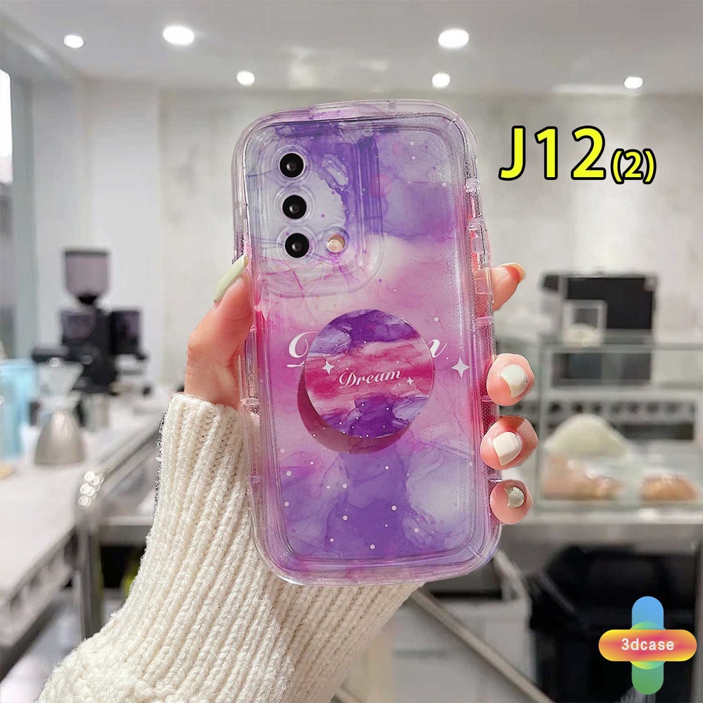 Soft Case A17 A17K A54 A5S A57 A57S A57E A3S A15 A76 A96 A16 A95 A55 A7 A5 A9 A31 A53 A33 2020 A77S A12 A12S A1K A16E A16K A54S Reno 7 7Z 8Z 5 4 6 8 5F 5K 4F 4 5 06 Lite A74 A15S A52 A11K A92 Purple Render Gradient Soft Airbag Soap Cover With Stand