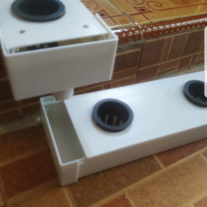 DISKON SHOPEE/ tutup samping drain gully kotak hidroponik - DFT kesamping