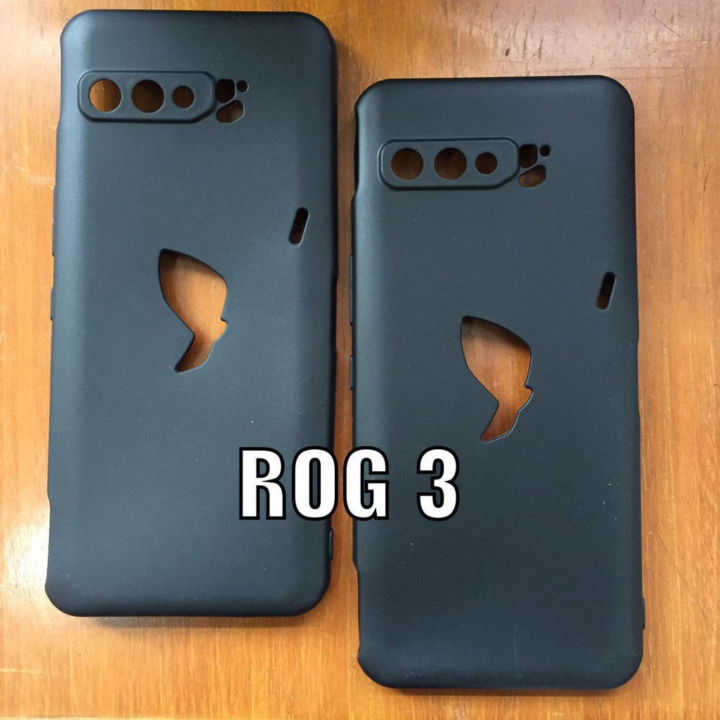 P/B- CASING COVER SILIKON Case Asus Rog PHONE 2 3 5 9 pro Premium Black Series Protection Camera - U
