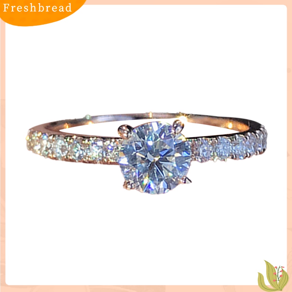 &lt; Freshbread &gt; Lady Finger Ring Indah Mengkilap Berlian Imitasi Klasik Pernikahan Knuckle Ring Untuk Pengantin Wanita