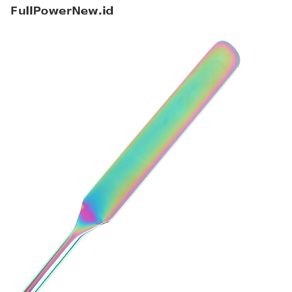 Power 1Pc Spatula Makeup Titanium Warna Mixing Stick Foundation Alat Pencampur Krim ID
