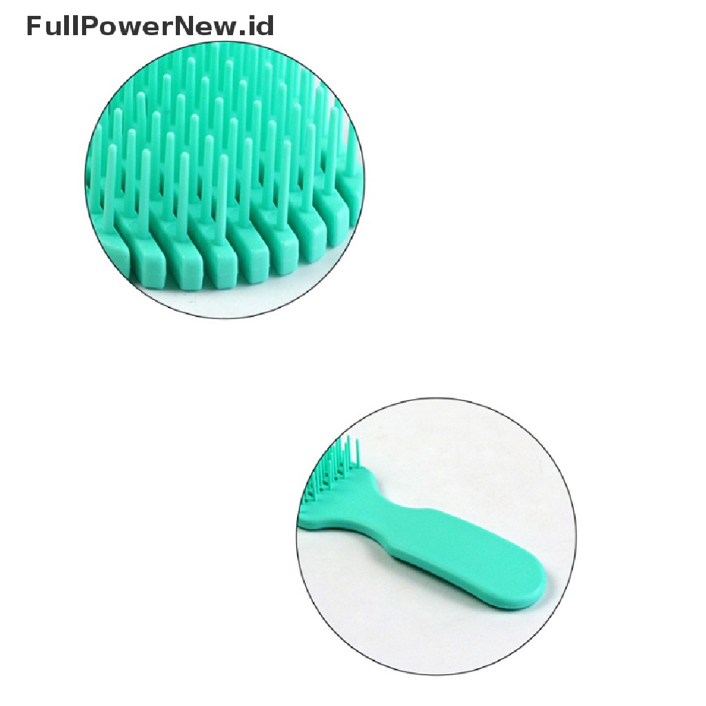 Power Sikat Rambut Detangling Brush Pijat Kulit Kepala Sisir Rambut Detangling Brush Untuk Curly ID