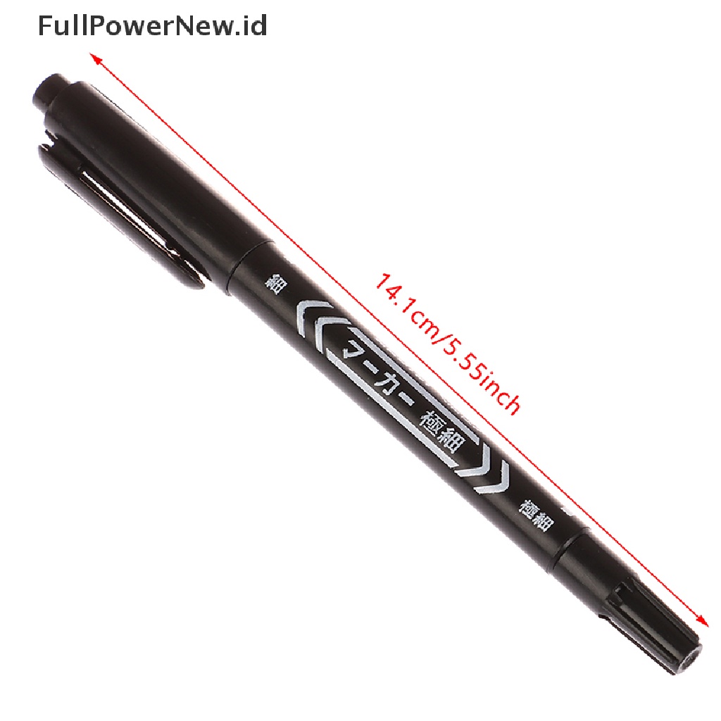 Power Dual-Tip Skin Marker Pen Penanda Posisi Tato Alat Tato ID