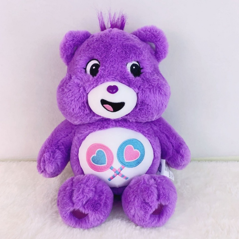 [2023New] 22cm Lucu Magic Love Bear Boneka Perawatan Beruang Beruang Pelangi Beruang Kartun Beruang Mewah Boneka Liburan Anak Mainan Mewah