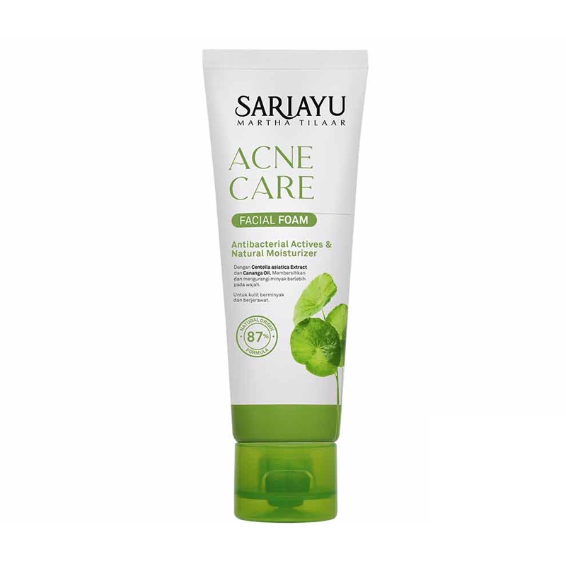 PAKET Acne Care Sariayu Intensive acne care + facial foam acne 100ml )