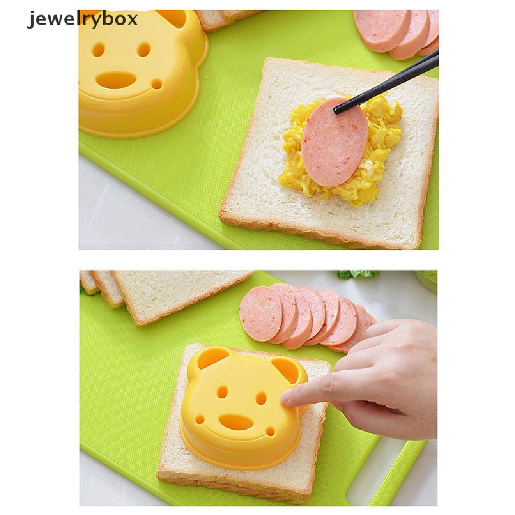 [jewelrybox] Bread Toast processor Kreatif DIY Alat Dapur Potong Tepi Roti Bakar Aksesoris Butik