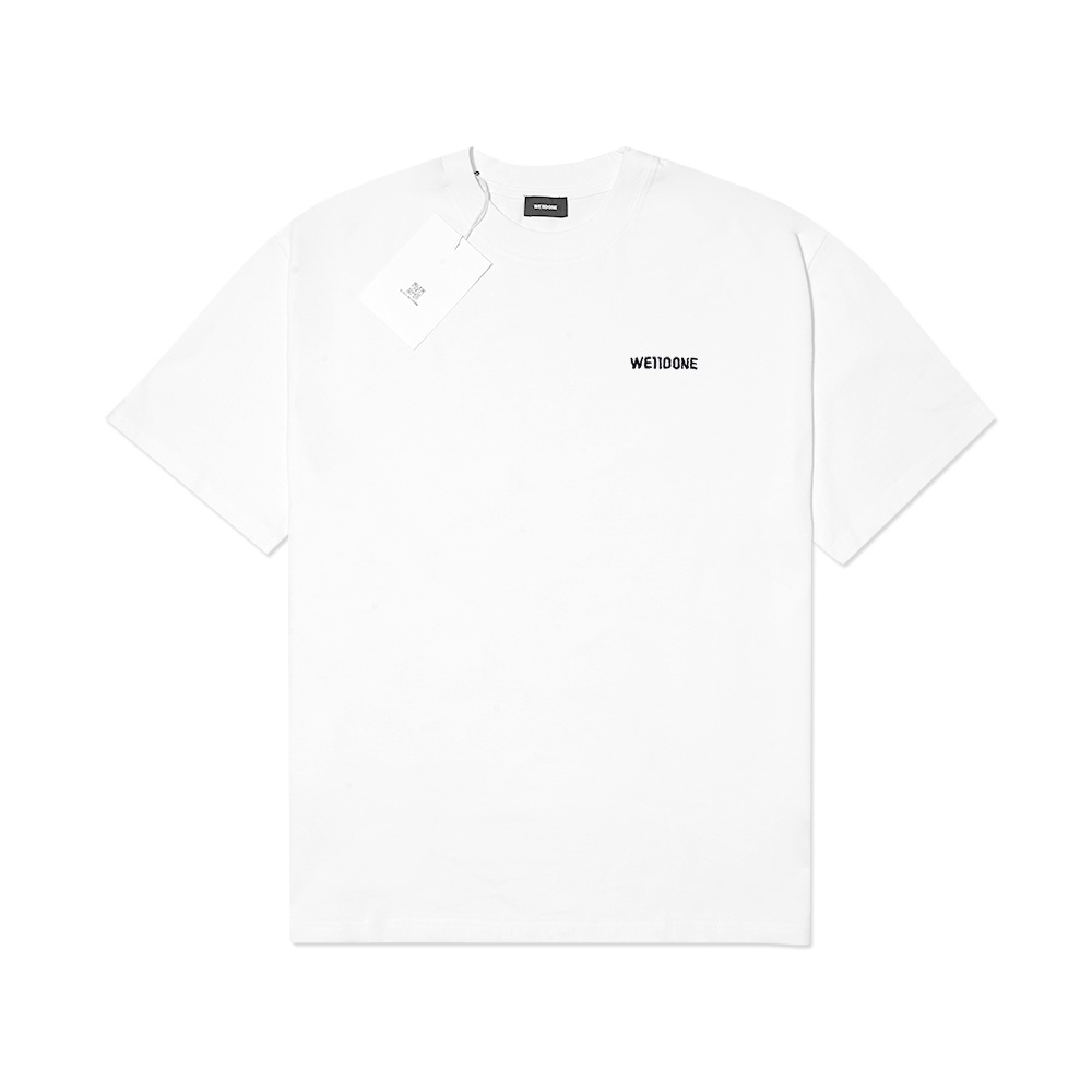 We11done Embroidery Logo T-Shirt White