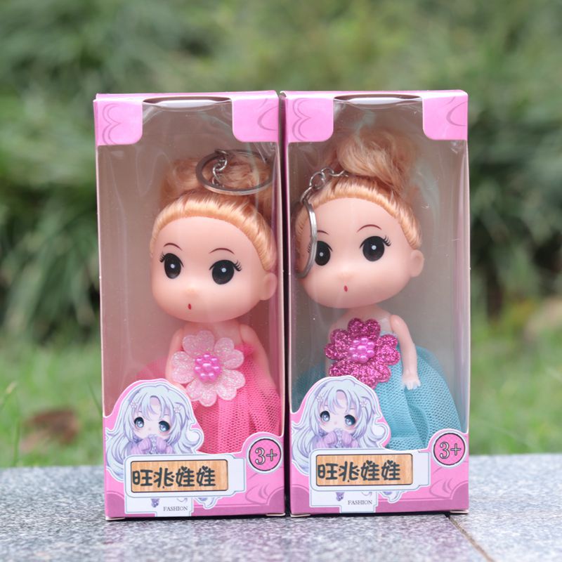 Kotak Hadiah Boneka Puzzy 12cm Dengan Wangzhao Princess Girl Toy Hadiah Anak Hadiah Sekolah