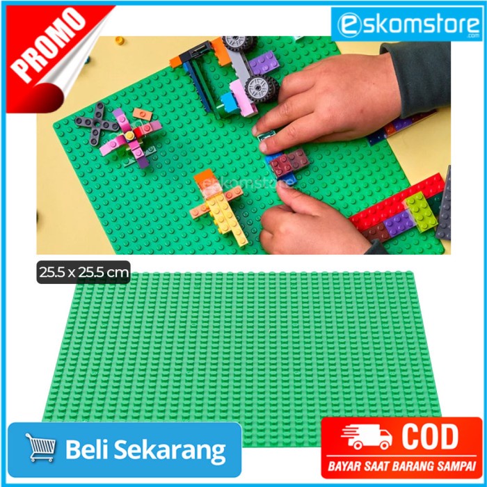 Base Plate LEGO Building Blocks 25.5 x 25.5 cm - HQB1143