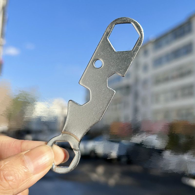 Kunci Pas Portable Skateboard Bongkar Pasang Universal Alat Longboard Papan Surfing Darat Besar Kecil Fishboard Double Rocking Nut Wrench