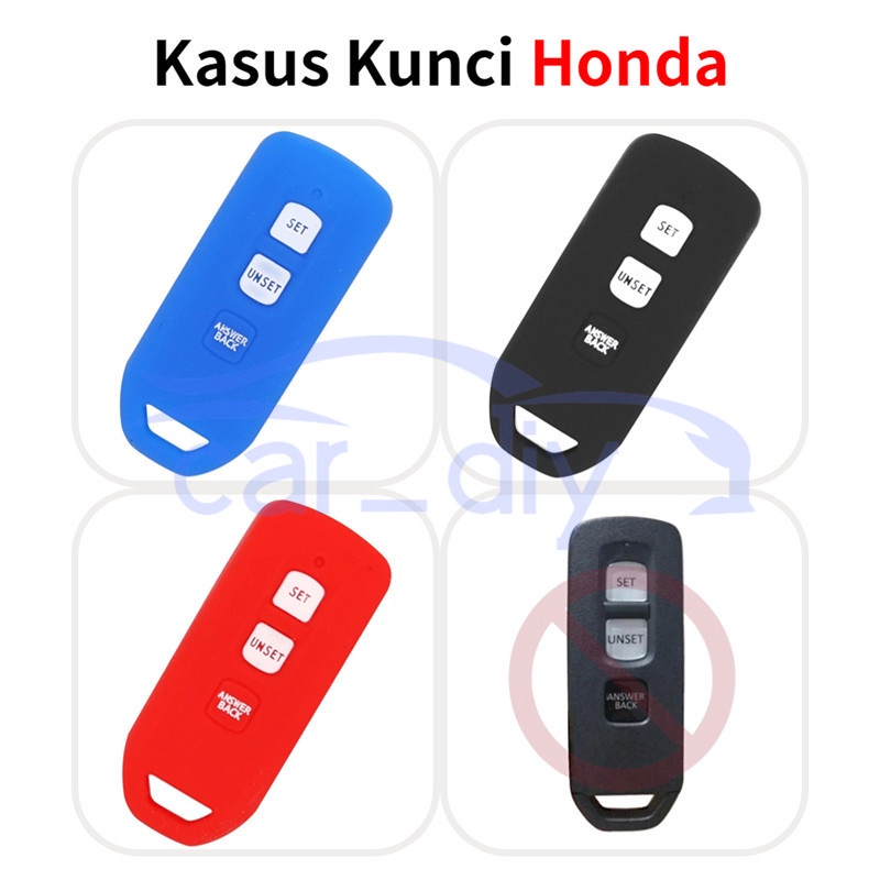 Kasus Kunci Silikon Penutup Jarak Jauh Gantungan Untuk Honda Vario 125 Scoopy Monkey PCX PCX125 PCX150 PCX153 Sepeda Motor Cangkang Pelindung Remote Key Case