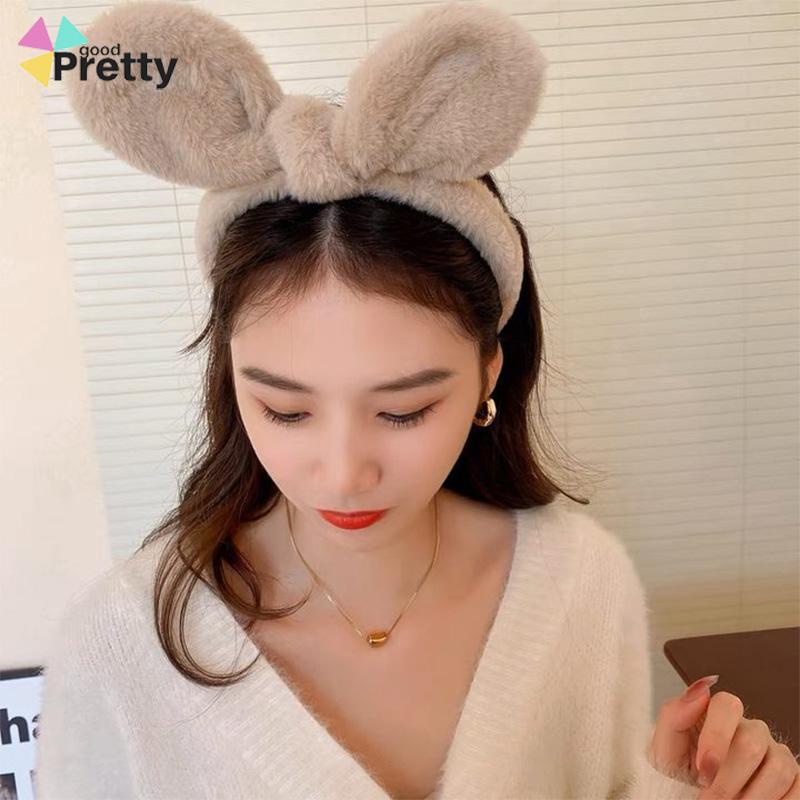 Dasi kupu-kupu Ikat Kepala Cuci Muka Wanita Headband Makeup atau Cuci Motif Imut dan Lucu Model Korea - PD